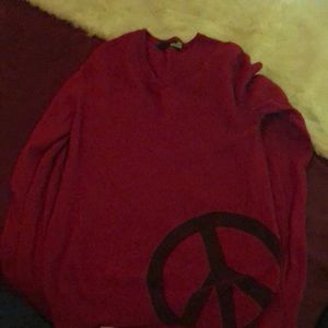 V neck sweater worn once